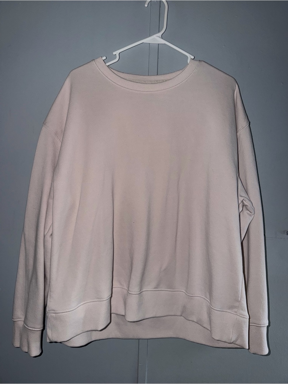 Athletic Works Light Pink Crewneck Sweatshirt